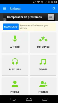 Setbeat android App screenshot 6